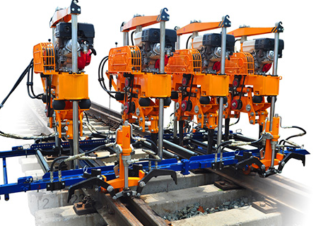 適合道岔的搗固作業(yè)